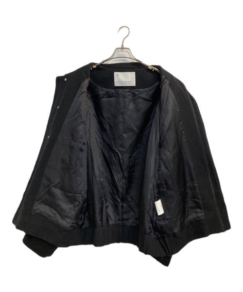 VOAAOV（ヴォアーブ）VOAAOV (ヴォアーブ) Soft Wool Twill Blouson ブラック サイズ:2の古着・服飾アイテム