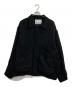 VOAAOV（ヴォアーブ）の古着「Soft Wool Twill Blouson」｜ブラック