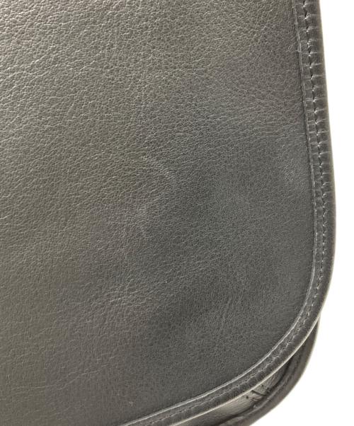 COACH（コーチ）COACH (コーチ) レザーショルダーバッグ ブラックの古着・服飾アイテム