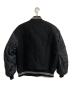 MARKAWARE (マーカウェア) VARSITY JACKET ORGANIC WOOL MELTON ブラック サイズ:1：22000円