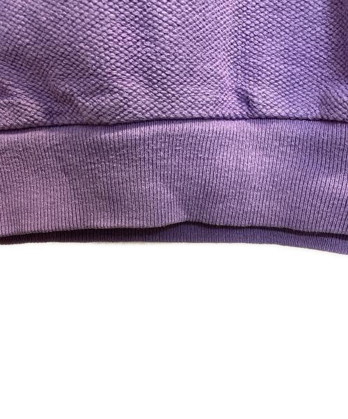 LAND'S END（ランズエンド）LAND'S END (ランズエンド) 90s 鹿の子スウェット ラベンダー サイズ:Ｌの古着・服飾アイテム