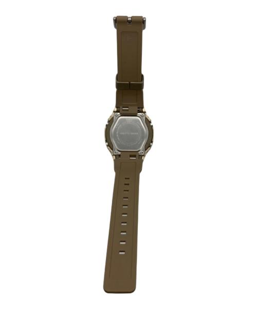 beautiful people（ビューティフルピープル）beautiful people (ビューティフルピープル) CASIO (カシオ) コラボレーションデジタルウォッチ ブラウン×ゴールドの古着・服飾アイテム