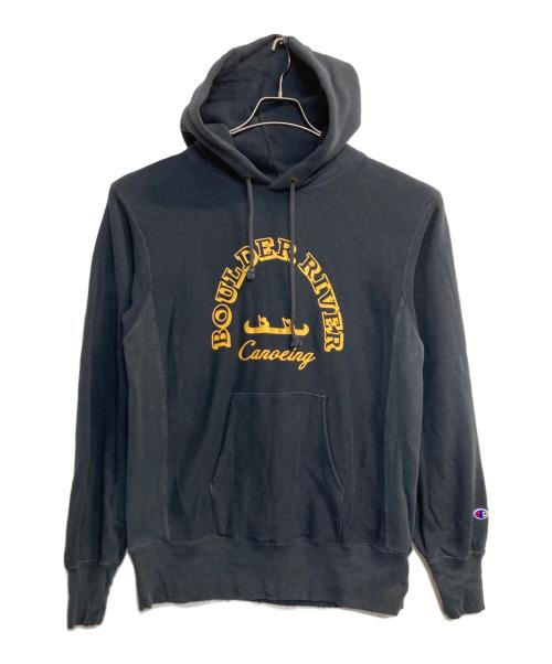 Champion（チャンピオン）Champion (チャンピオン) REVERSE WEAVE SWEAT PARKA ブラック サイズ:Ⅼの古着・服飾アイテム