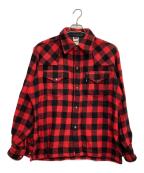 LEVI'Sリーバイス）の古着「BUFFALO CHECK SHIRT」｜レッド