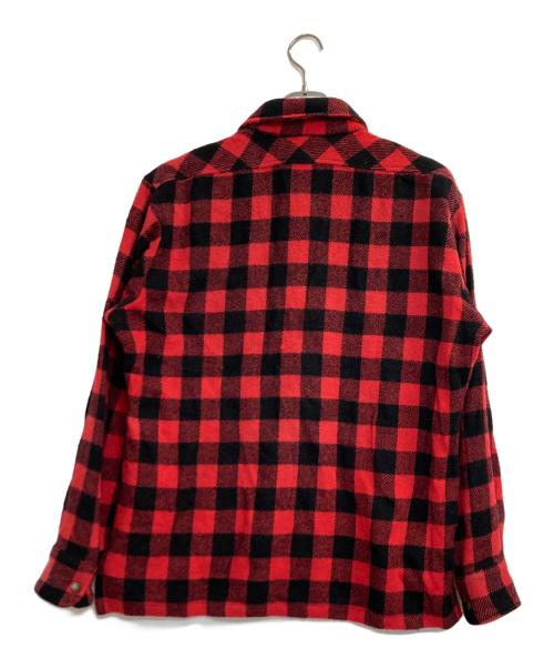 LEVI'S（リーバイス）LEVI'S (リーバイス) BUFFALO CHECK SHIRT レッド サイズ:Ⅼの古着・服飾アイテム