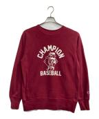 Championチャンピオン）の古着「REVERSE WEAVE SWEAT SHIRTS」｜レッド
