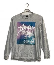 stussy（ステューシー）の古着「長袖Tシャツ」｜グレー