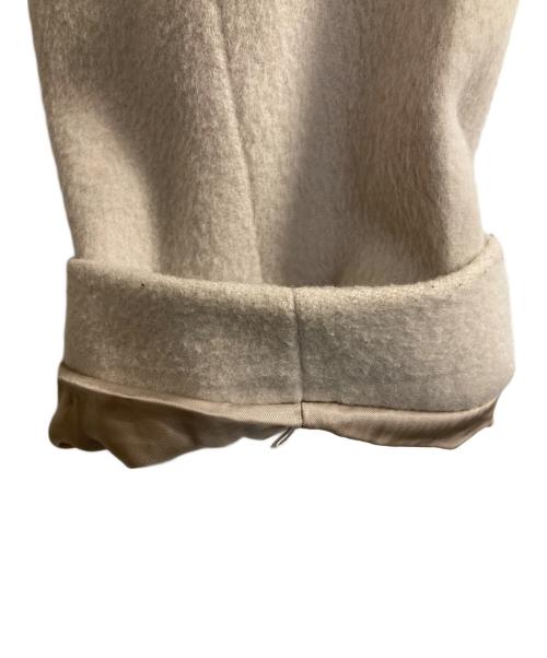 23区（ニジュウサンク）23区 (ニジュウサンク) ウールカシミヤビーバーチェスターコート アイボリー サイズ:40の古着・服飾アイテム