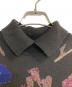 中古・古着 noir kei ninomiya (ノワール ケイ ニノミヤ) サイドリボン花柄ニット ブラック×ブラウン サイズ:Ｍ：18000円