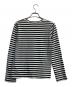 PLAY COMME des GARCONS (プレイコムデギャルソン) ボーダーカットソー ブラック×ホワイト サイズ:Ｍ：5000円