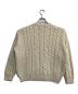 Oldderby Knitwear (オールドダービーニットウェア) ケーブルニット ホワイト サイズ:Ｍ：5000円