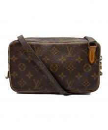 LOUIS VUITTON（ルイ ヴィトン）の古着「ショルダーポーチ」｜ブラウン