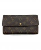 LOUIS VUITTONルイ ヴィトン）の古着「長財布」｜ブラウン