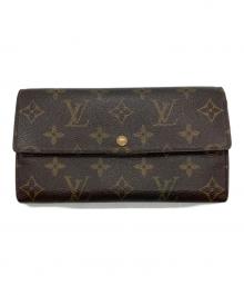 LOUIS VUITTON（ルイ ヴィトン）の古着「長財布」｜ブラウン