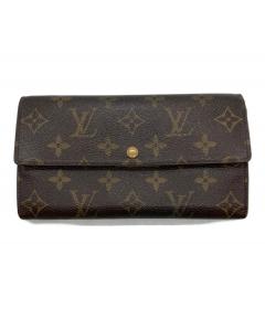 中古・古着通販】LOUIS VUITTON (ルイ ヴィトン) 長財布 ブラウン