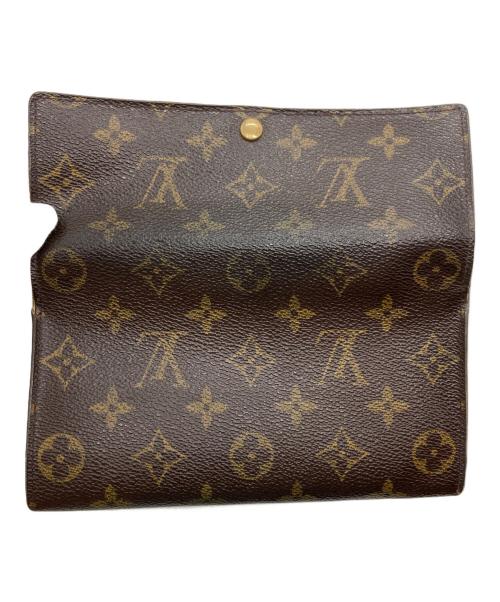 LOUIS VUITTON（ルイ ヴィトン）LOUIS VUITTON (ルイ ヴィトン) 長財布 ブラウンの古着・服飾アイテム