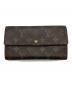 LOUIS VUITTON（ルイ ヴィトン）の古着「長財布」｜ブラウン