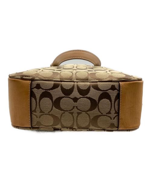 COACH（コーチ）COACH (コーチ) トートバッグ ベージュ×ブラウンの古着・服飾アイテム