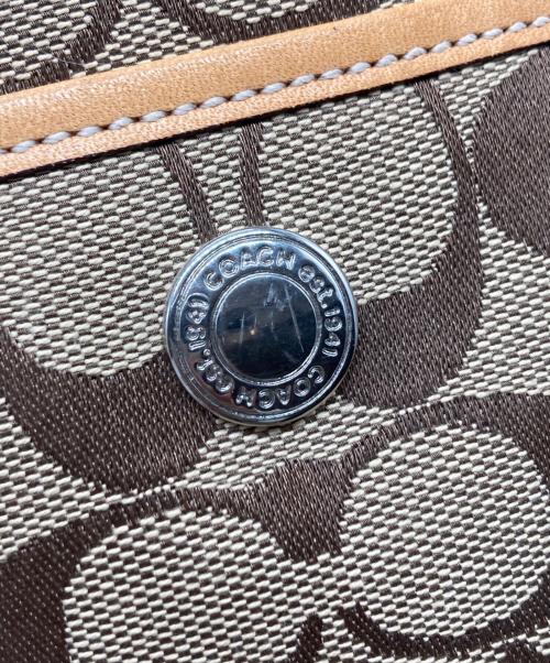 COACH（コーチ）COACH (コーチ) トートバッグ ベージュ×ブラウンの古着・服飾アイテム