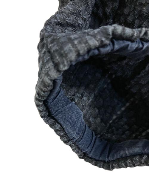 DRAWER（ドゥロワー）Drawer (ドゥロワー) シアサッカースリーブP/O ブラック サイズ:1の古着・服飾アイテム