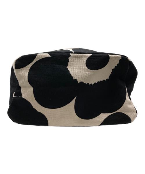 marimekko（マリメッコ）marimekko (マリメッコ) リュック ホワイト×ブラックの古着・服飾アイテム