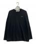 PLAY COMME des GARCONS（プレイコムデギャルソン）の古着「ハートワッペンL/S Tee」｜ブラック