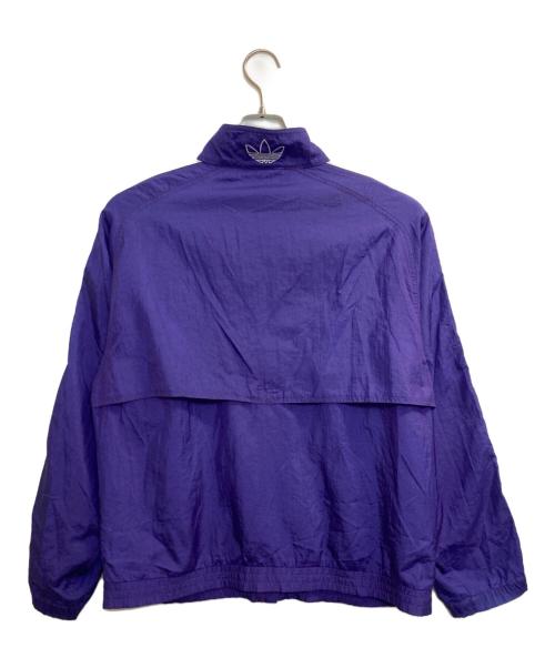 adidas（アディダス）adidas (アディダス) デサント期ナイロンジャケット パープル サイズ:Sの古着・服飾アイテム