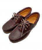 Timberlandティンバーランド）の古着「AUTHENTICS 3EYE CLASSIC LUG」｜ボルドー