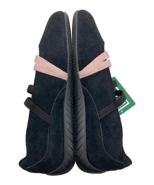 PUMA（プーマ）PUMA (プーマ) SPEEDCAT BALLET/スピードキャットバレエ ブラック×ピンク サイズ:22.5cmの古着・服飾アイテム
