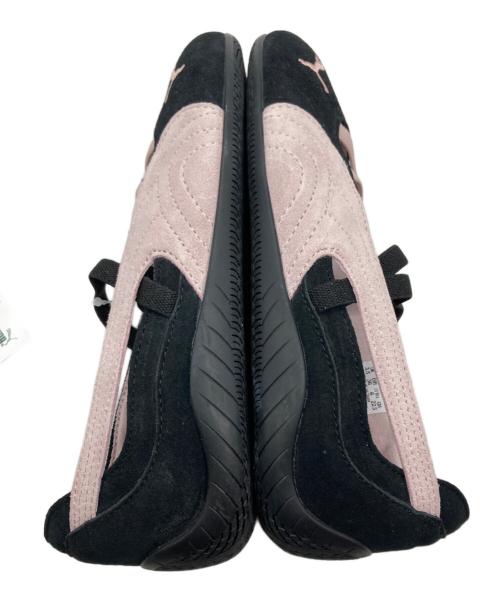 PUMA（プーマ）PUMA (プーマ) SPEEDCAT BALLET/スピードキャットバレエ ブラック×ピンク サイズ:22.5cmの古着・服飾アイテム
