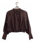 TODAYFUL (トゥデイフル) Ginghamcheck Puff Blouse/ギンガムチェックパフブラウス ブラウン×ネイビー サイズ:Ｆ：6000円