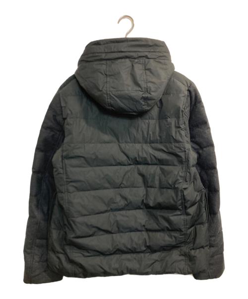 MONCLER GAMME BLEU（モンクレール ガム ブルー）MONCLER GAMME BLEU (モンクレール ガム ブルー) 切替ダウンジャケット ブラック サイズ:3の古着・服飾アイテム