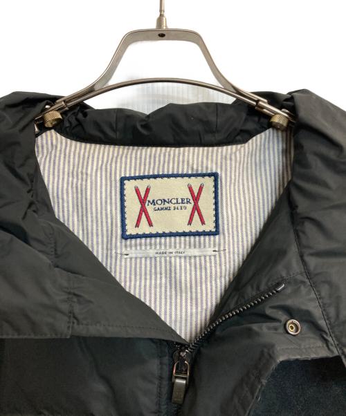 MONCLER GAMME BLEU（モンクレール ガム ブルー）MONCLER GAMME BLEU (モンクレール ガム ブルー) 切替ダウンジャケット ブラック サイズ:3の古着・服飾アイテム