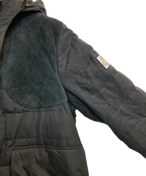 MONCLER GAMME BLEU（モンクレール ガム ブルー）MONCLER GAMME BLEU (モンクレール ガム ブルー) 切替ダウンジャケット ブラック サイズ:3の古着・服飾アイテム
