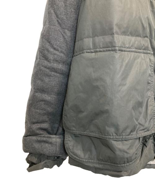 MONCLER GAMME BLEU（モンクレール ガム ブルー）MONCLER GAMME BLEU (モンクレール ガム ブルー) 切替ダウンジャケット ブラック サイズ:3の古着・服飾アイテム
