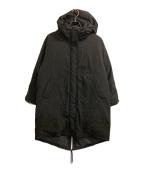 Spick and Spanスピック＆スパン）の古着「撥水フーデッドダウンコート」｜ブラック