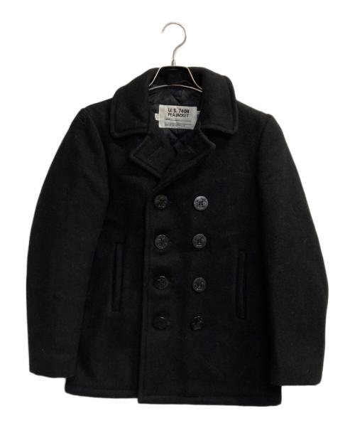 SCHOTT BROS.（ショットブロス）SCHOTT BROS. (ショットブロス) 80s PEA JACKET ブラック サイズ:14の古着・服飾アイテム
