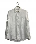 RALPH LAURENラルフローレン）の古着「マドラスチェックS/Sシャツ」｜レッド