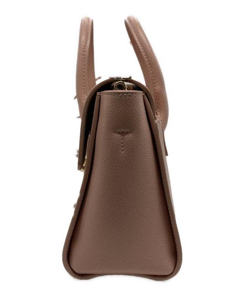 FURLA（フルラ）FURLA (フルラ) サッチェル2WAYショルダーバッグ ピンクの古着・服飾アイテム