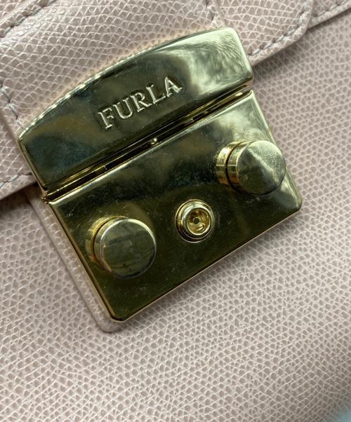 FURLA（フルラ）FURLA (フルラ) サッチェル2WAYショルダーバッグ ピンクの古着・服飾アイテム
