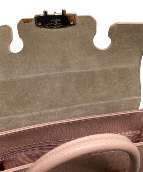 FURLA（フルラ）FURLA (フルラ) サッチェル2WAYショルダーバッグ ピンクの古着・服飾アイテム