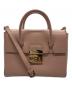 FURLA（フルラ）の古着「サッチェル2WAYショルダーバッグ」｜ピンク