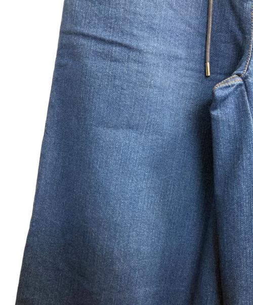 MM6 Maison Margiela（エムエムシックスメゾンマルジェラ）MM6 Maison Margiela (エムエムシックスメゾンマルジェラ) ドローコードワイドデニム インディゴ サイズ:38の古着・服飾アイテム