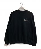 ENNOY×スタイリスト私物エンノイ×スタイリストシブツ）の古着「クルーネックスウェット」｜ブラック