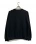 ENNOY (エンノイ) スタイリスト私物 (スタイリストシブツ) クルーネックスウェット ブラック サイズ:ＸＸＬ：18000円