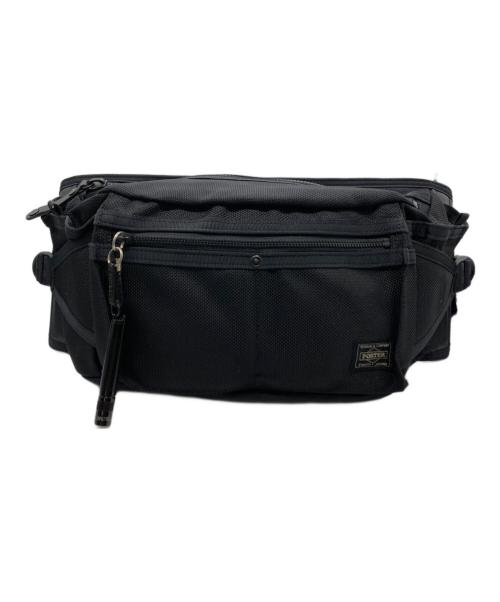 PORTER（ポーター）PORTER (ポーター) Heat Waist Bag ブラックの古着・服飾アイテム