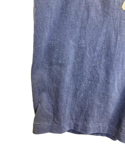 POLO RALPH LAUREN（ポロ・ラルフローレン）POLO RALPH LAUREN (ポロ・ラルフローレン) 刺繍Tシャツ ブルー サイズ:ＸＳの古着・服飾アイテム