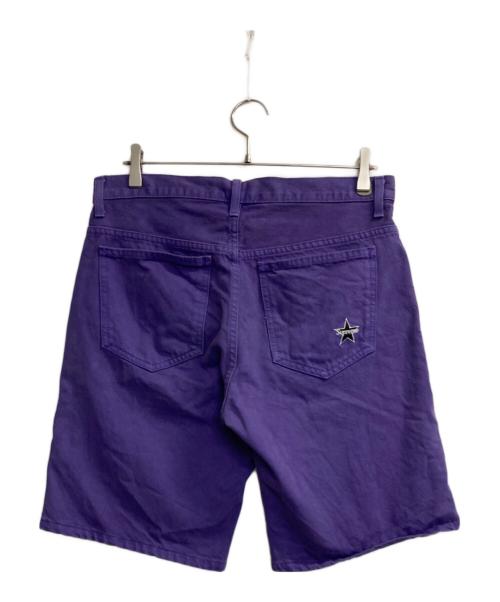 SUPREME（シュプリーム）SUPREME (シュプリーム) Washed Denim Short パープル サイズ:30の古着・服飾アイテム