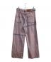 AVIREX (アヴィレックス) CUTTING DENIM PANTS ピンク サイズ:記載なし：6000円