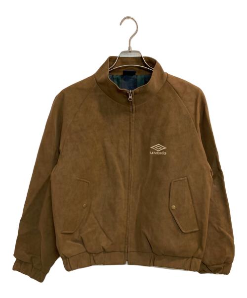 UMBRO（アンブロ）UMBRO (アンブロ) FREAK'S STORE (フリークスストア) SP Brushed Stand Collar Blouson ブラウン サイズ:Ｍの古着・服飾アイテム